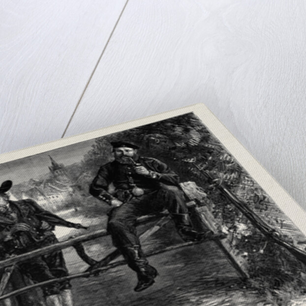 Over the Old Campaigning Ground, Possession is Nine Points of the Law by Anonymous