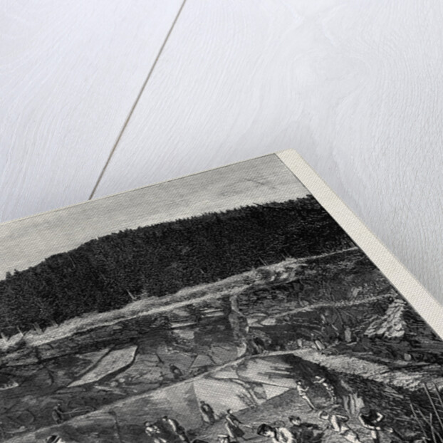 In the Harz Mountains: Slate Working, the First Introduction of British Spades at the Frankenberg Quarry by Anonymous