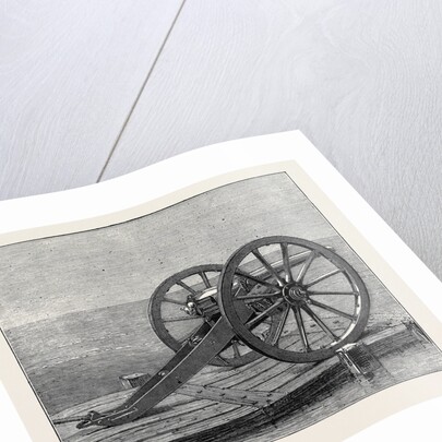 The Duke and Duchess of Teck at Southport: The Whitworth 9-Pounder Breech-Loading Rifled Field Gun by Anonymous