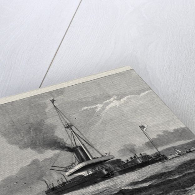 H.M.S. Devastation, Stern View, Showing the Cul-De-Sac Formed by Her Upper Deck by Anonymous