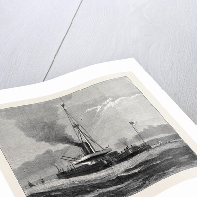 H.M.S. Devastation, Stern View, Showing the Cul-De-Sac Formed by Her Upper Deck by Anonymous