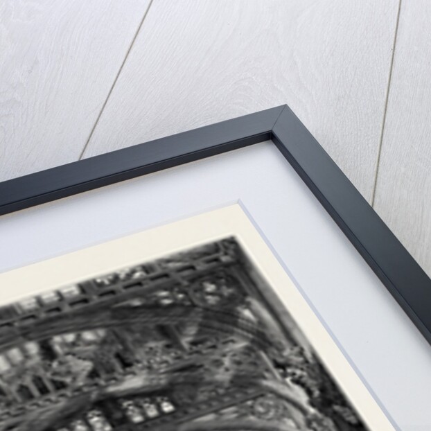 Interior of the New City Library, Guildhall, London by Anonymous