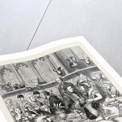 The Loving Cup: A Sketch at the Lord Mayor's Banquet at Guildhall by Anonymous