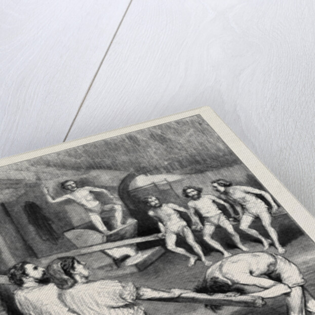 Macaroni Makers at Naples by Anonymous