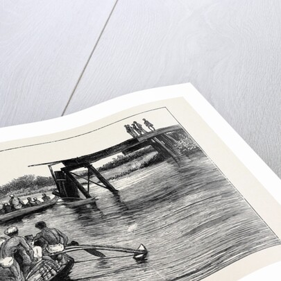 Scene of the Late Railway Accident at Colombo, Ceylon by Anonymous