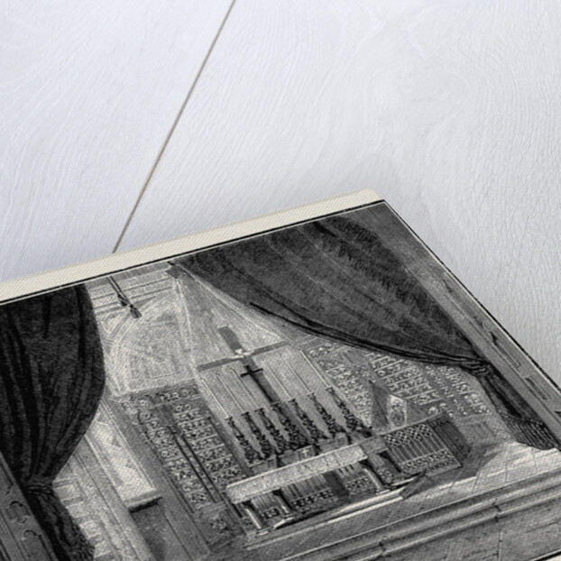 A Visit to the Battlefield of Solferino: High Altar in the Ossuary, Solferino by Anonymous