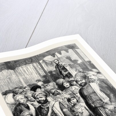 The Grand Durbar at Bombay: The Viceroy of India and a Group of Native Princes by Anonymous