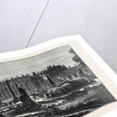 The Prince and Princess of Wales at Chatsworth: The French Garden by Anonymous