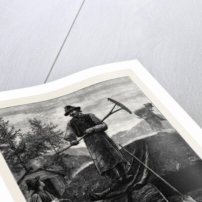 Charcoal Burners in the Alps by Anonymous