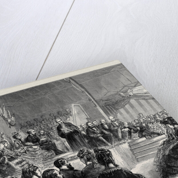 The Prince and Princess of Wales at Derby: The Presentation of Prizes at Derby Grammar School by Anonymous