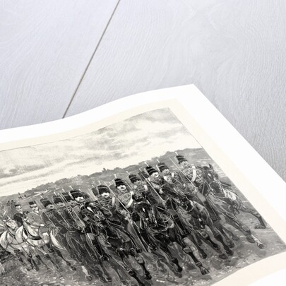 The Review Before the Queen at Aldershot: Her Majesty Driving from Farnborough Station to the Review by Anonymous