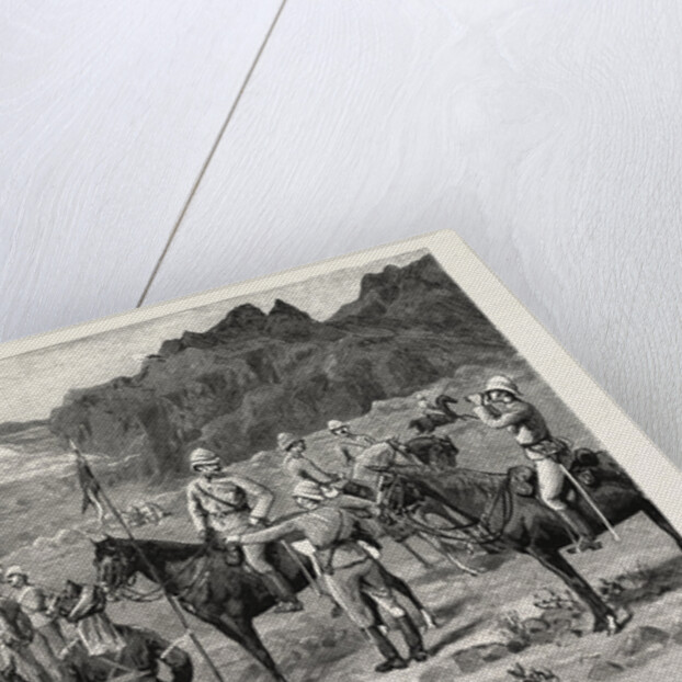 The Attock Manoeuvres: View from the Left Flank of the South Lines of Defence Looking West by Anonymous