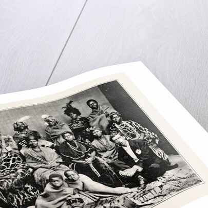The African Native Choir, which Sang Before H.M. The Queen at Osborne by Anonymous