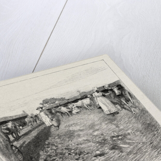 Tess of the D'Urbervilles: Tess in Dairyman Dick's Yard by Anonymous