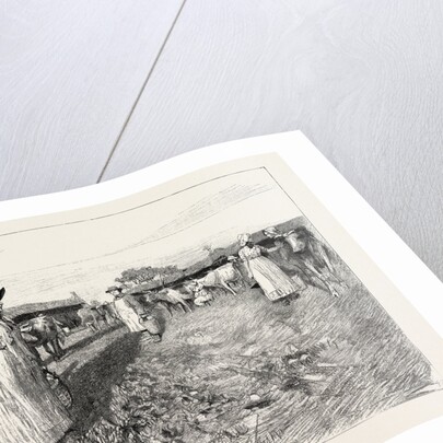 Tess of the D'Urbervilles: Tess in Dairyman Dick's Yard by Anonymous