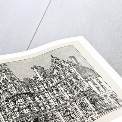 Weymouth: View of the Proposed New Grand Hotel by Anonymous