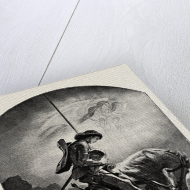 Sir Galahad and the Vision of the Holy Grael by Anonymous