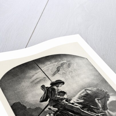 Sir Galahad and the Vision of the Holy Grael by Anonymous