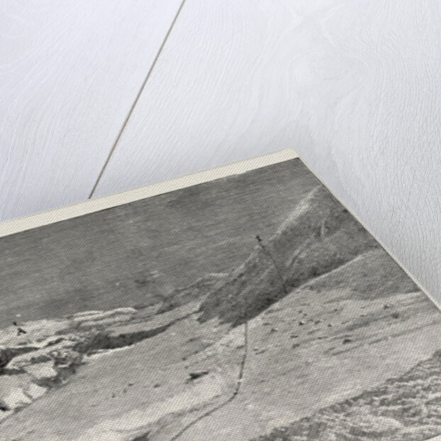 The Fatal Accident on Mont Blanc: Descent of a Guide Into the Crevasse 105 Feet Deep in Search of the Bodies of Herr Rothe and the Guide Michel Simond by Anonymous