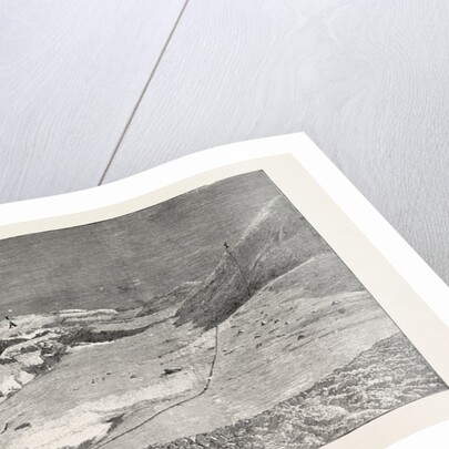 The Fatal Accident on Mont Blanc: Descent of a Guide Into the Crevasse 105 Feet Deep in Search of the Bodies of Herr Rothe and the Guide Michel Simond by Anonymous