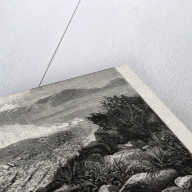 Valparaiso from the Hills South-East of the City: The Battlefield of Vina Del Mar is Just behind the Headland in the Centre of the Bay by Anonymous