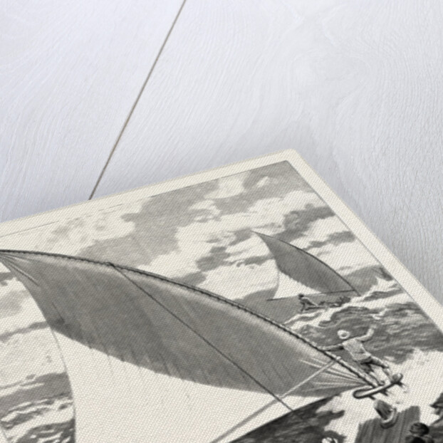 A Jangada Race on the Coast of Northern Brazil by Anonymous