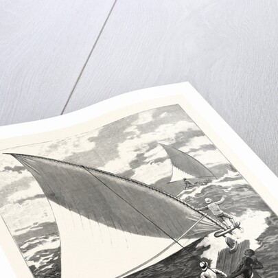 A Jangada Race on the Coast of Northern Brazil by Anonymous