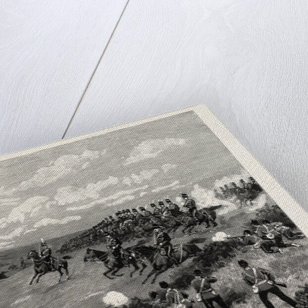 Military Manoeuvres at Aldershot: A Sham Fight: Squares against Cavalry: A Repetition of Waterloo by Anonymous