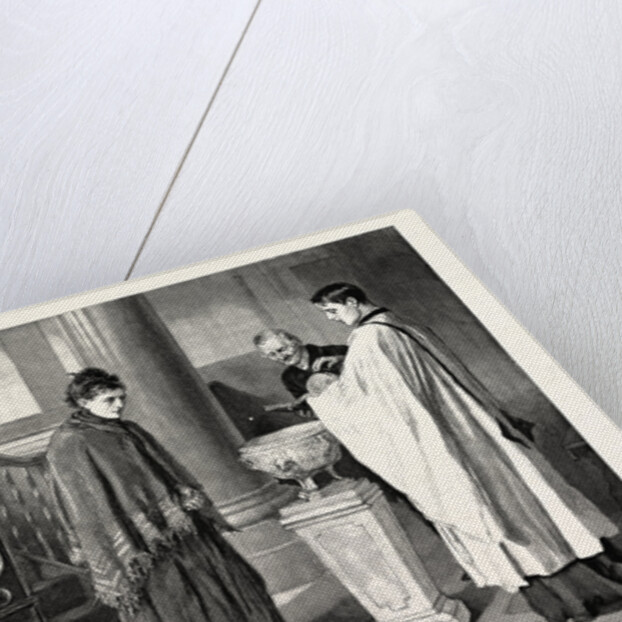 A Christening in the Chapel of the Foundling Hospital by Anonymous