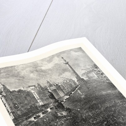 The Funeral of Mr. C.S. Parnell: The Procession Passing Through Sackville Street, Dublin by Anonymous