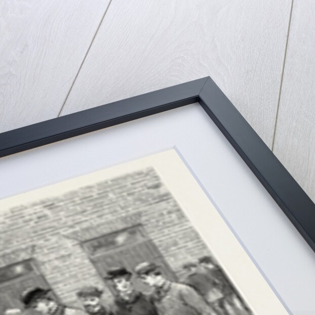 The Centenary of the Royal Veterinary College, Camden Town: Students at Work Under the Direction of S Professor. Free-Practice; Sounding His Lungs by Anonymous