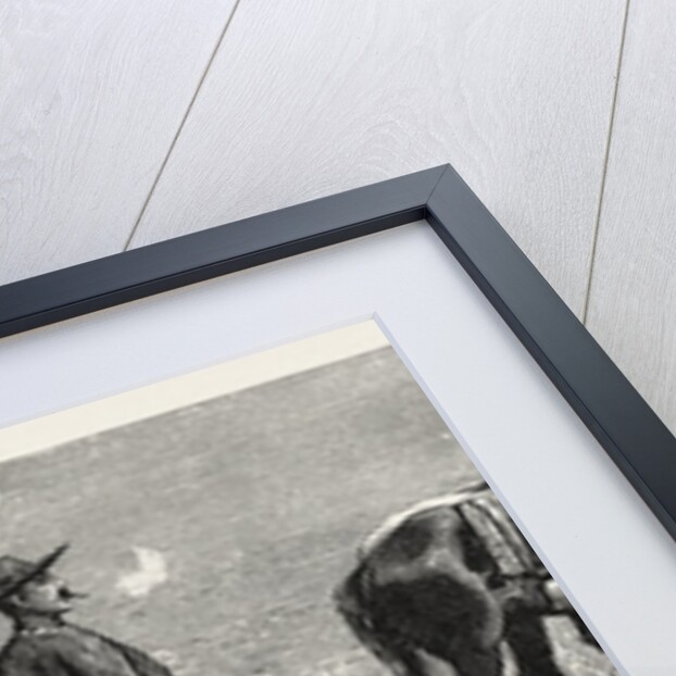 Sketches of Life on an Estancia in the Argentine Republic: The Capataz, or Overseer, Branding the Calves by Anonymous