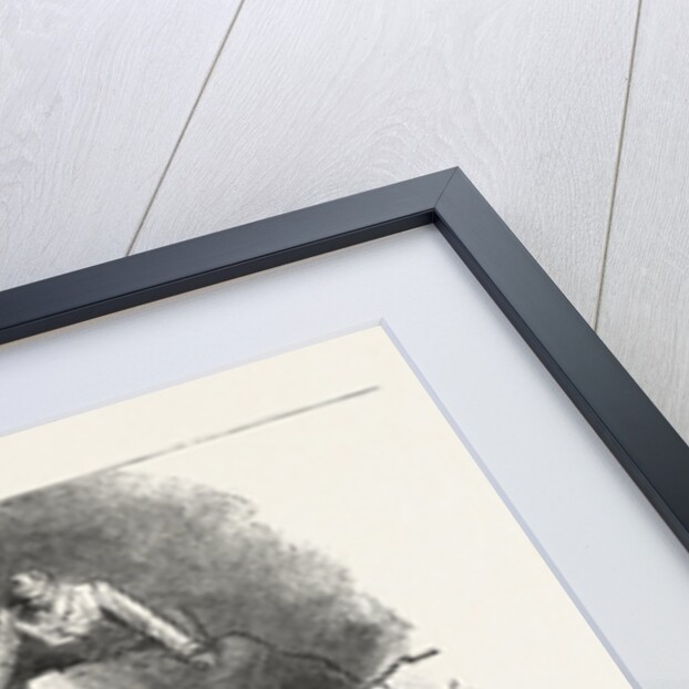 Deer Stalking in the Forest of the Black Mount, Argyllshire: A Rough Corner, the Stalk Down the Burn by Anonymous