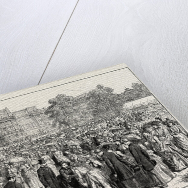 H.R.H. The Prince of Wales Attending Her Majesty at the Royal Jubilee Garden Party Held in the Grounds of Buckingham Palace, 1887 by Anonymous