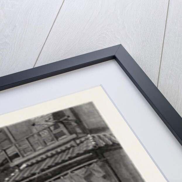 The Exterior of a Japanese Theatre; in the District Devastated by the Earthquakes by Anonymous