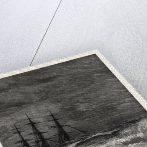 The Wreck of the Three-Masted Ship Benvenue at Sandgate by Anonymous