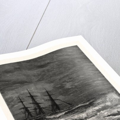 The Wreck of the Three-Masted Ship Benvenue at Sandgate by Anonymous