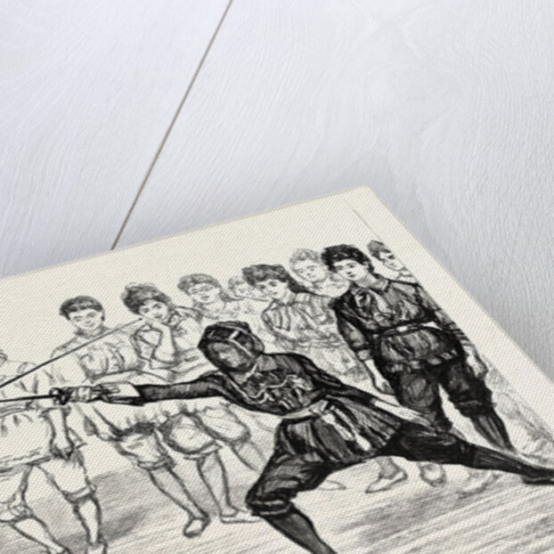 Whitechapel Way: A Fencing Class at the People's Palace; a Bout with the Foils by Anonymous