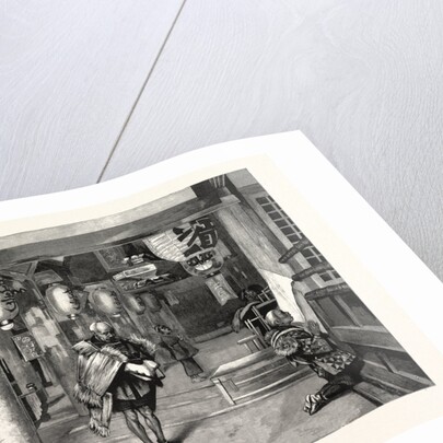 Pilgrims Praying in a Temple, Japan by Anonymous