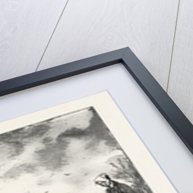 The Great Earthquake in Japan, Views at the Scenes of the Disaster: Mother and Child, Killed by the Fall of a Gateway of the Outside Wall of a Temple Near the Railway Station, Gifu by Anonymous