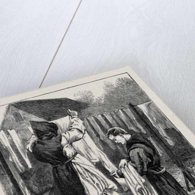 Monastic Life in England: Hanging Out the Clothes by Anonymous