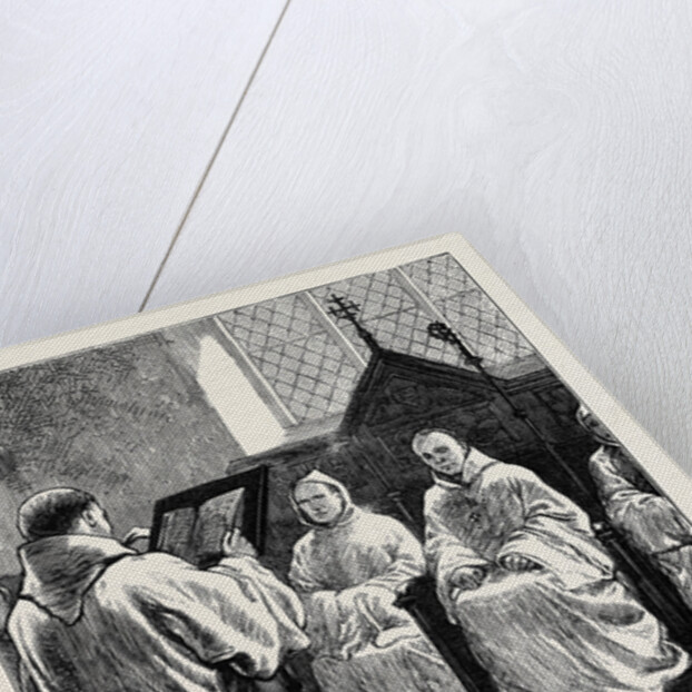 Monastic Life in England: The Abbot in Chapter by Anonymous