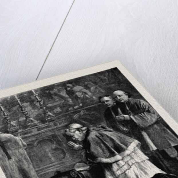 The Pope Hearing Private Mass in the Sistine Chapel by Anonymous