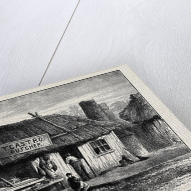 The Shop of Castro the Butcher at Wagga Wagga, Australia by Anonymous