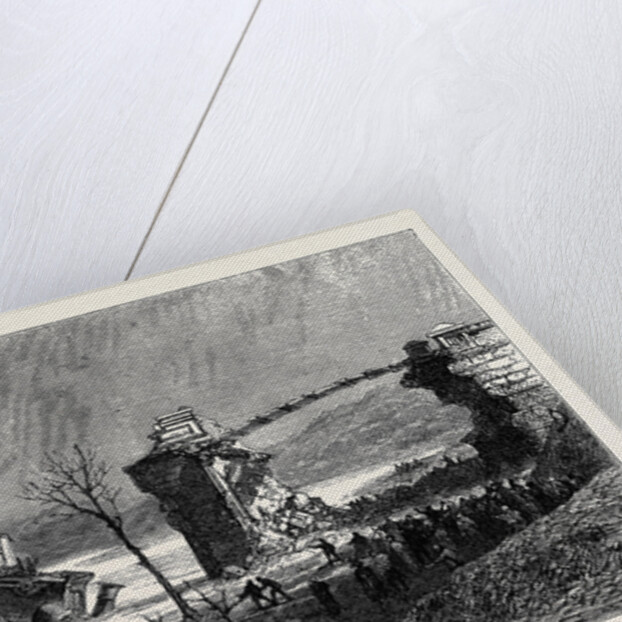 The Broken Bridge Over the Brague: Scene of the Recent Railway Accident by Anonymous