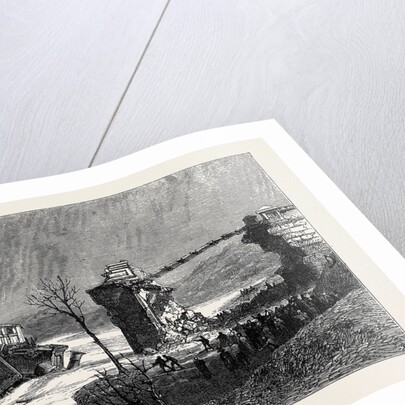 The Broken Bridge Over the Brague: Scene of the Recent Railway Accident by Anonymous