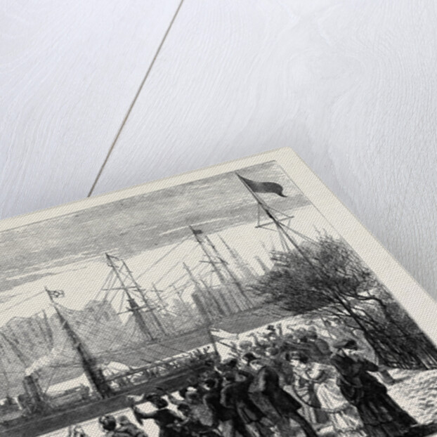 The Search for Dr. Livingstone: The Abydos Leaving the London Docks by Anonymous