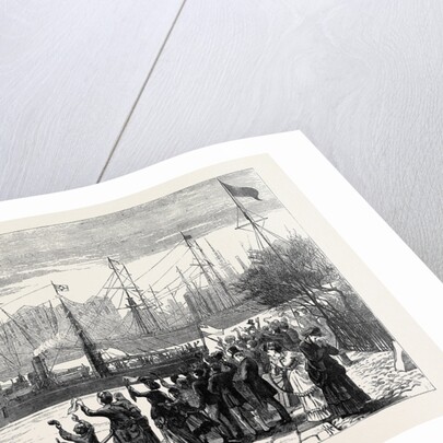 The Search for Dr. Livingstone: The Abydos Leaving the London Docks by Anonymous
