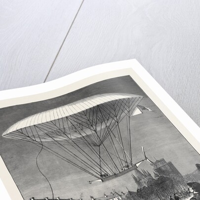 M. Dupuy De Lôme's New Navigating Balloon: The Ascent at Fort Vincennes by Anonymous