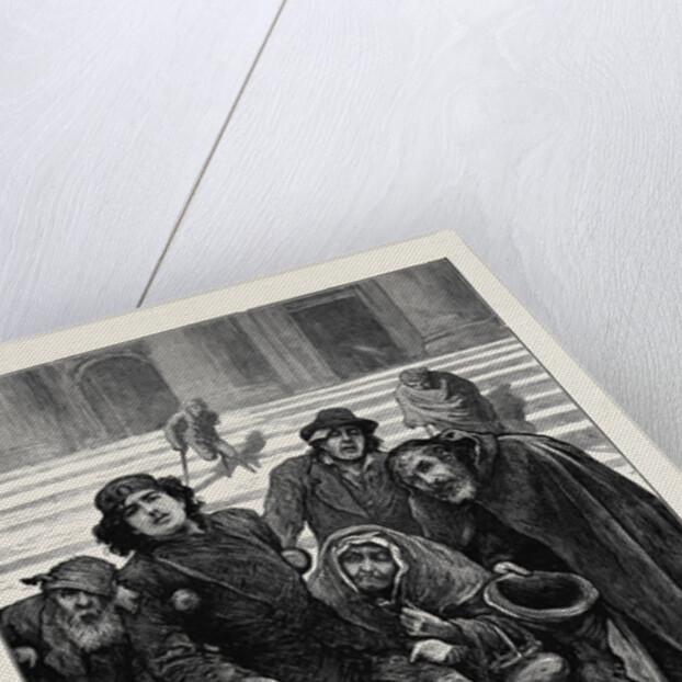 Rome: The Steps of St. Peter's, Per Carità, Signori, Italy by Anonymous